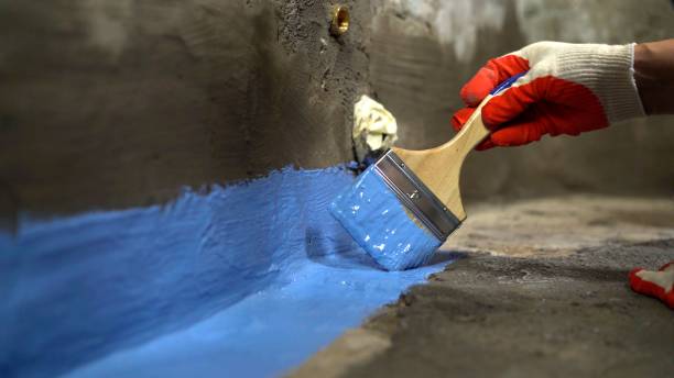 Crawl space vapor barrier installation in Shepardsville, IN